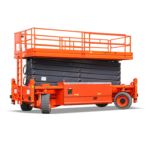 Rough-Terrain Scissor Lift, 12.0 - 32.0m