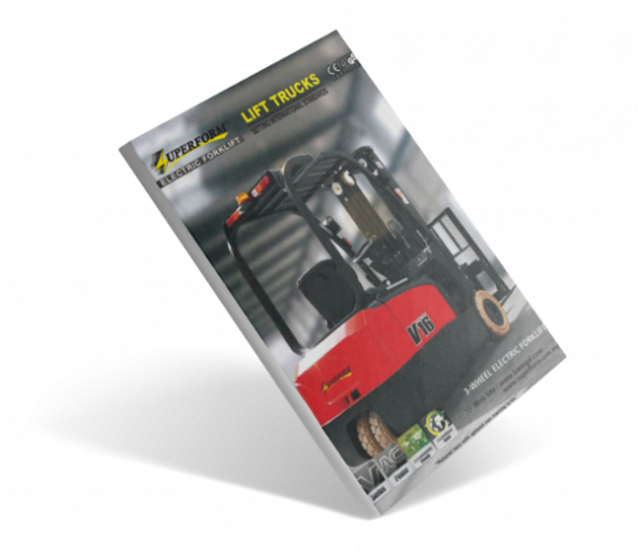 SUPERFORM 3 Wheels Battery Forklift