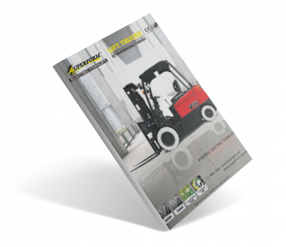SUPERFORM 4 Wheels Battery Forklift